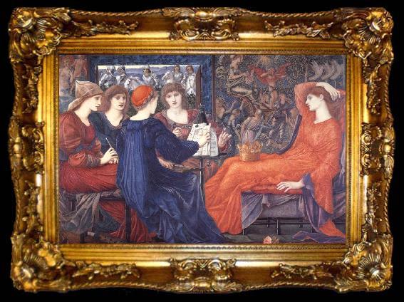 framed  Burne-Jones, Sir Edward Coley Laus Veneris, ta009-2